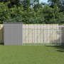 Gallinero y corral acero galvanizado gris claro 165x1067x181 cm de , Jaulas y habitáculos para animales pequeños - Ref: Foro2...