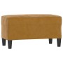 Banco de terciopelo marrón 70x35x41 cm | Foro24.es | Tu tienda online para hogar, jardín y más Foro24.es