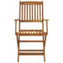 Set comedor de jardín plegable 7 piezas madera maciza de acacia de , Conjuntos de jardín - Ref: Foro24-3060194, Precio: 405,89 €