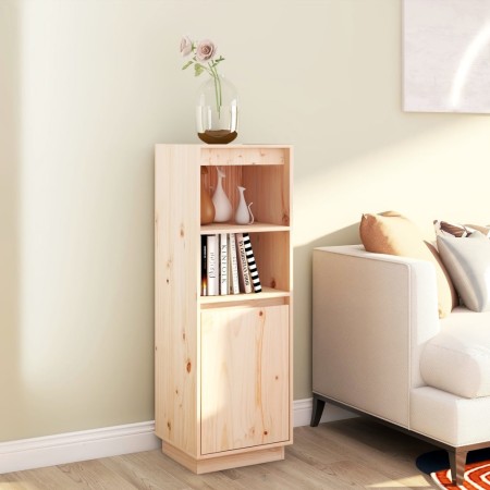 Aparador alto de madera maciza de pino 37x34x110 cm by vidaXL, Sideboards - Ref: Foro24-813515, Price: 68,12 €, Discount: %