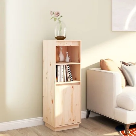 Aparador alto de madera maciza de pino 37x34x110 cm by vidaXL, Sideboards - Ref: Foro24-813515, Price: 67,18 €, Discount: %