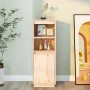 Aparador alto de madera maciza de pino 37x34x110 cm by vidaXL, Sideboards - Ref: Foro24-813515, Price: 67,18 €, Discount: %