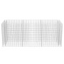 Arriate de gaviones de acero 270x90x100 cm de , Maceteros y jardineras - Ref: Foro24-142554, Precio: 163,87 €, Descuento: %