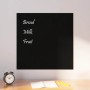 Pizarra magnética de pared vidrio templado negro 60x60 cm | Foro24.es | Tu tienda online para hogar, jardín y más Foro24.es