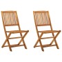 Sillas de jardín plegables 2 unidades madera maciza de acacia de , Sillas de jardín - Ref: Foro24-46339, Precio: 122,38 €, De...