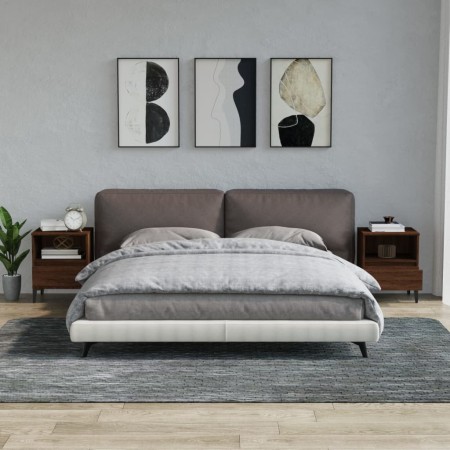 Mesitas de noche 2 unidades roble marrón 40x35x50 cm | Foro24.es | Tu tienda online para hogar, jardín y más Foro24.es