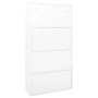 Armario de oficina puerta corredera acero blanco 90x40x180 cm | Foro24.es | Tu tienda online para hogar, jardín y más Foro24.es