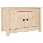Mueble zapatero de madera maciza de pino 70x38x45,5 cm de , Zapateros y organizadores de calzado - Ref: Foro24-813779, Precio...