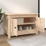 Mueble zapatero de madera maciza de pino 70x38x45,5 cm de , Zapateros y organizadores de calzado - Ref: Foro24-813779, Precio...