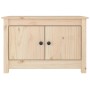 Mueble zapatero de madera maciza de pino 70x38x45,5 cm de , Zapateros y organizadores de calzado - Ref: Foro24-813779, Precio...