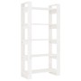 Estantería/divisor espacios madera maciza blanco 80x35x160 cm de , Librerías y estanterías - Ref: Foro24-813910, Precio: 102,...