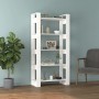 Estantería/divisor espacios madera maciza blanco 80x35x160 cm de , Librerías y estanterías - Ref: Foro24-813910, Precio: 102,...