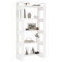 Estantería/divisor espacios madera maciza blanco 80x35x160 cm de , Librerías y estanterías - Ref: Foro24-813910, Precio: 102,...