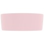 Lavabo de lujo redondo cerámica rosa mate 40x15 cm | Foro24.es | Tu tienda online para hogar, jardín y más Foro24.es