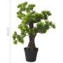 Bonsái pinus artificial con macetero 60 cm verde