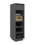 Massives Schuhregal aus grauer Kiefer, 30x34x105 cm. von vidaXL, Schuhregale und Schuhorganisatoren - Ref: Foro24-813557, Pre...