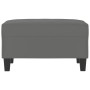 Reposapiés tela de microfibra gris oscuro 70x55x41 cm | Foro24.es | Tu tienda online para hogar, jardín y más Foro24.es