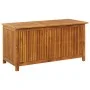 Caja de almacenaje de jardín madera maciza acacia 113x50x58 cm de vidaXL, Cajas de almacenaje para exteriores - Ref: Foro24-3...