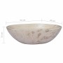 Lavabo crema mármol 53x40x15 cm de , Lavabos - Ref: Foro24-149171, Precio: 240,97 €