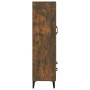 Aparador de madera contrachapada roble ahumado 70x31x115 cm | Foro24.es | Tu tienda online para hogar, jardín y más Foro24.es