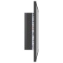 Espejo de baño madera contrachapada gris brillo 60x8,5x37 cm de , Tocadores de baño - Ref: Foro24-804923, Precio: 38,89 €