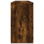 Aparador con luces LED roble ahumado 163x37x67 cm de , Aparadores - Ref: Foro24-3209076, Precio: 176,20 €, Descuento: %