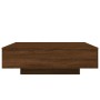 Mesa de centro con luces LED roble marrón 100x100x31 cm | Foro24.es | Tu tienda online para hogar, jardín y más Foro24.es