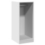 Armario de madera de ingeniería blanco 48x41x102 cm de , Organizadores de vestidores y perchas de barra - Ref: Foro24-840814,...