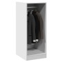 Armario de madera de ingeniería blanco 48x41x102 cm de , Organizadores de vestidores y perchas de barra - Ref: Foro24-840814,...