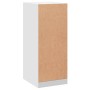 Armario de madera de ingeniería blanco 48x41x102 cm de , Organizadores de vestidores y perchas de barra - Ref: Foro24-840814,...