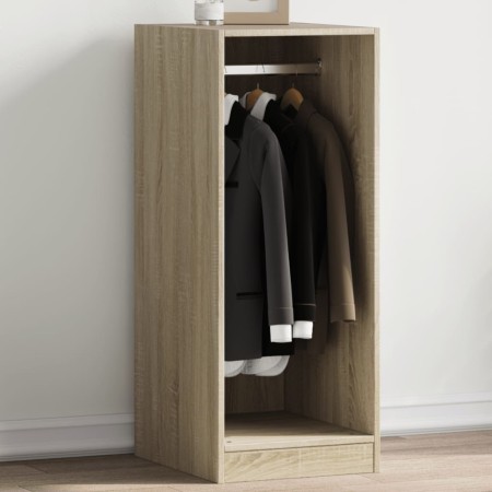 Armario de madera de ingeniería roble Sonoma 48x41x102 cm de , Organizadores de vestidores y perchas de barra - Ref: Foro24-8...