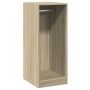 Armario de madera de ingeniería roble Sonoma 48x41x102 cm de , Organizadores de vestidores y perchas de barra - Ref: Foro24-8...