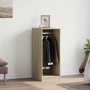Armario de madera de ingeniería roble Sonoma 48x41x102 cm de , Organizadores de vestidores y perchas de barra - Ref: Foro24-8...