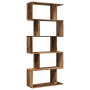Librería divisora 5 niveles madera envejecida 70x24x161 cm | Foro24.es | Tu tienda online para hogar, jardín y más Foro24.es