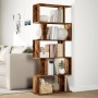 Librería divisora 5 niveles madera envejecida 70x24x161 cm | Foro24.es | Tu tienda online para hogar, jardín y más Foro24.es