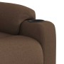 Sillón reclinable de masaje eléctrico tela marrón | Foro24.es | Tu tienda online para hogar, jardín y más Foro24.es
