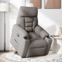 Sillón reclinable elevable tela gris taupe de , Sillones - Ref: Foro24-3303039, Precio: 266,84 €, Descuento: %