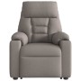 Sillón reclinable elevable tela gris taupe de , Sillones - Ref: Foro24-3303039, Precio: 266,84 €, Descuento: %