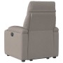 Sillón reclinable elevable tela gris taupe de , Sillones - Ref: Foro24-3303039, Precio: 266,84 €, Descuento: %