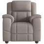 Sillón de masaje reclinable de tela gris taupé | Foro24.es | Tu tienda online para hogar, jardín y más Foro24.es