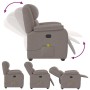 Sillón de masaje reclinable de tela gris taupé | Foro24.es | Tu tienda online para hogar, jardín y más Foro24.es
