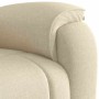 Sillón reclinable de tela crema de , Sillones - Ref: Foro24-4015708, Precio: 226,25 €