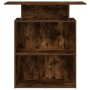 Mostrador de recepción roble ahumado 100x40x104 cm | Foro24.es | Tu tienda online para hogar, jardín y más Foro24.es