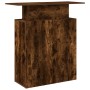 Mostrador de recepción roble ahumado 100x40x104 cm | Foro24.es | Tu tienda online para hogar, jardín y más Foro24.es