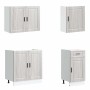 Mueble cocina Kalmar sonoma gris 7 pzas madera contrachapada de , Armarios de cocina - Ref: Foro24-3314787, Precio: 666,50 €,...