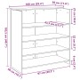 Mostrador de recepción madera vieja 100x50x103,5 cm | Foro24.es | Tu tienda online para hogar, jardín y más Foro24.es