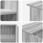 Mostrador de recepción sonoma gris 100x50x103,5 cm de , Escritorios - Ref: Foro24-3324165, Precio: 146,34 €, Descuento: %