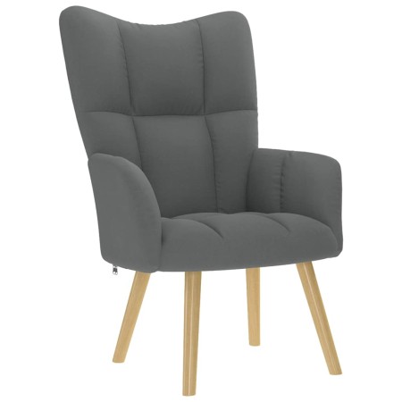 Sillón de relax de tela gris oscuro | Foro24.es | Tu tienda online para hogar, jardín y más Foro24.es