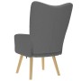 Sillón de relax de tela gris oscuro | Foro24.es | Tu tienda online para hogar, jardín y más Foro24.es