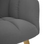 Sillón de relax de tela gris oscuro | Foro24.es | Tu tienda online para hogar, jardín y más Foro24.es